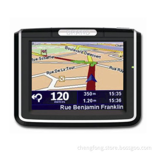 GPS Navigation with Outside Speaker and 3.5-inch TFT Touchscreen